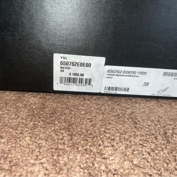 YSL VISONE FEMMINA NORDICEFUR NERO - Picture 3 of 6